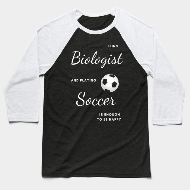 Best Funny Gift Idea for Biologist Baseball T-Shirt by MadArting1557